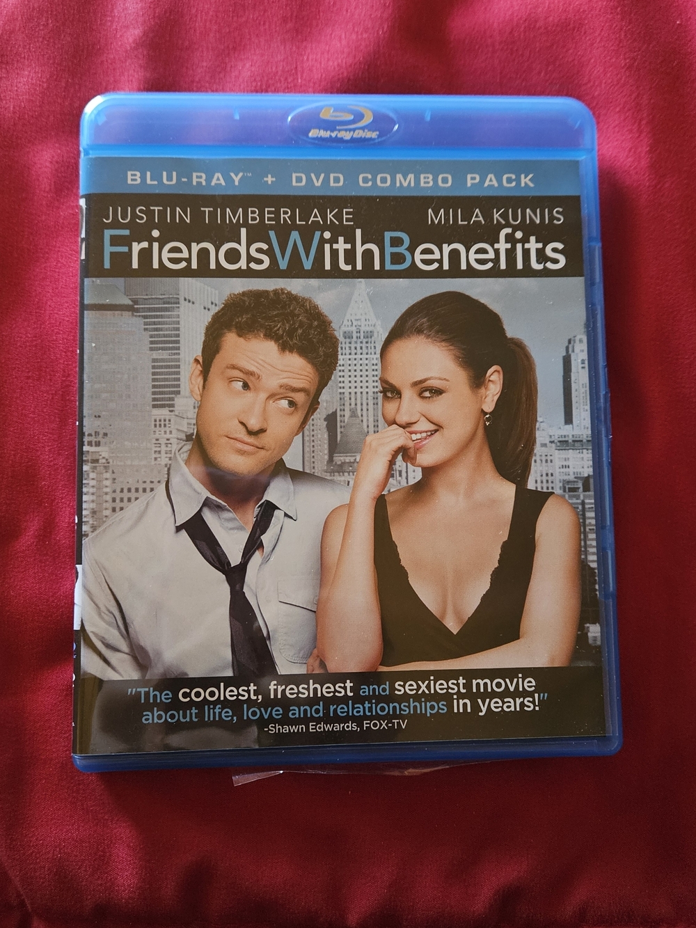 Friends With Benefits Blu-ray + DVD Combo Pack - Blue Case